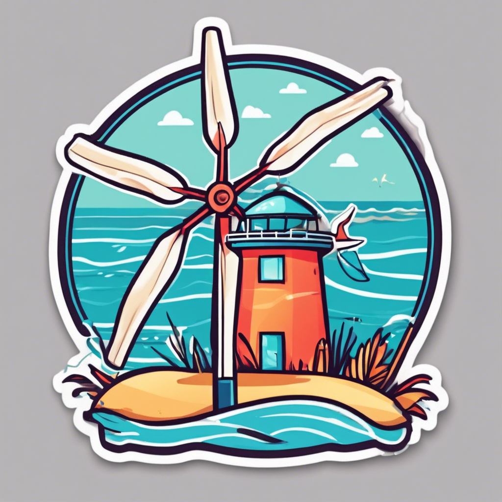 Windkraftanlagen am Meer