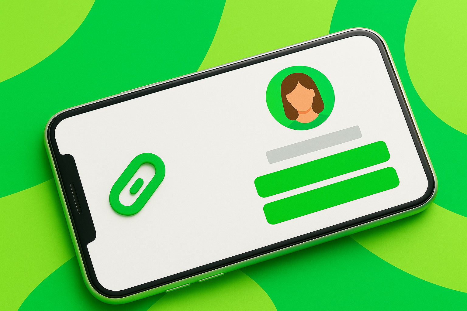 Screenshot der Bearbeitungsseite für App-Biolinks