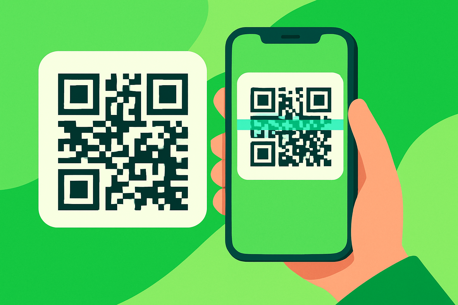 Screenshot der App-QR-Code-Systemseite